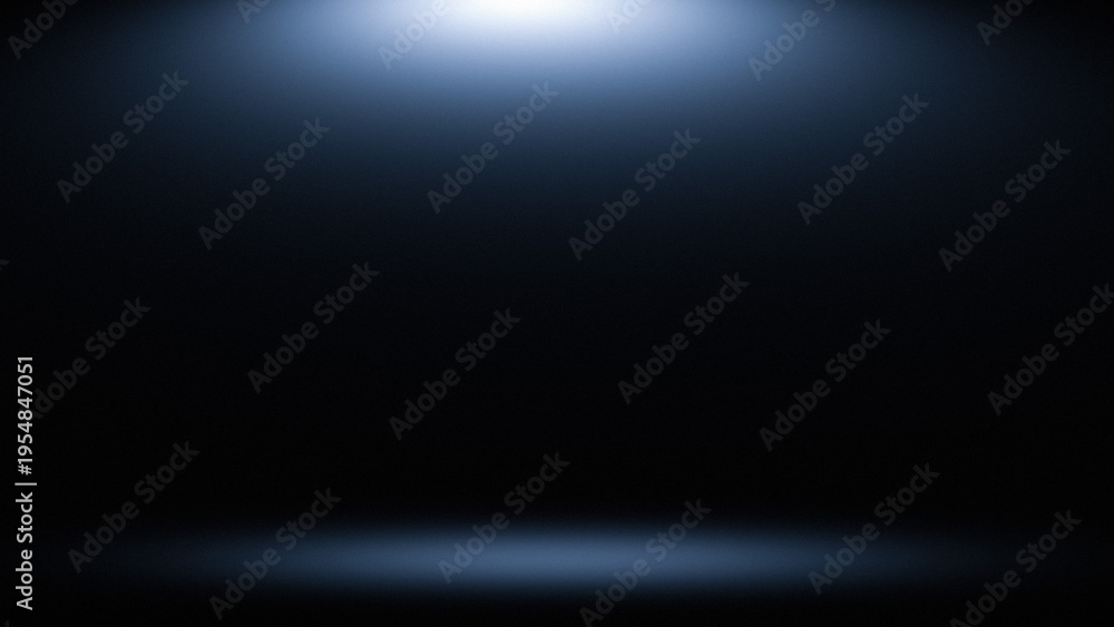 Obraz premium Blue Spotlight Scene