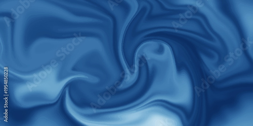 abstract background with white lines smooth liquid grunge wall acrylic splash decoration wall ink oil vintage surface blue marble paper silk fluid texture background.