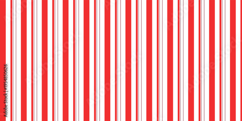 Candy Cane Stripes Seamless Pattern - Diagonal candy cane stripes repeating pattern design