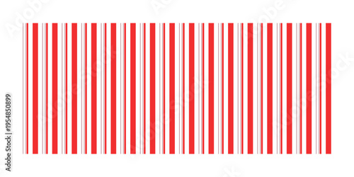 Candy Cane Stripes Seamless Pattern - Diagonal candy cane stripes repeating pattern design