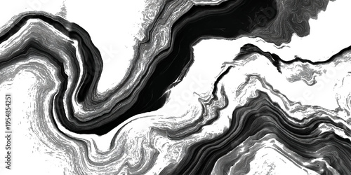 Vintage strata stone texture background. old black grunge natural rock detail.