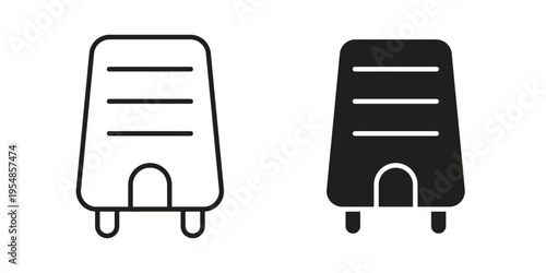 Air purifier icon concept design set. Icon Element For Design