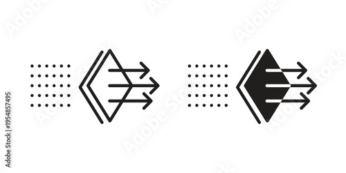 Air purifier icon concept design set. Icon Element For Design