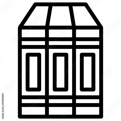 Encyclopedia Icon with Line Style