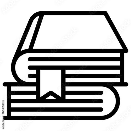 Learn Icon with Line Style