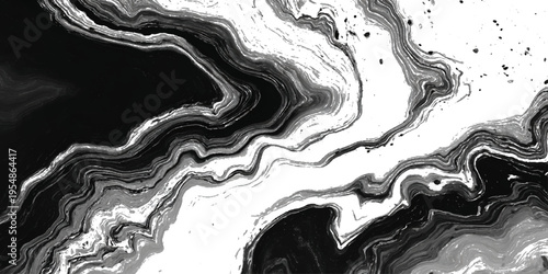 Vintage strata stone texture background. old black grunge natural rock detail.