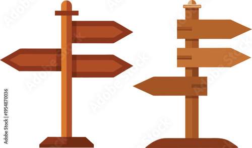 A spiritual silhouette of a wooden direction signpost shaped like a holy crucifix stands against a blue sky as a religious symbol of faith and God