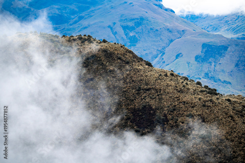 Andean landscape in the Atillo lagoons
