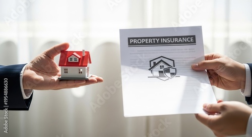 Two hands are holding a document titled 