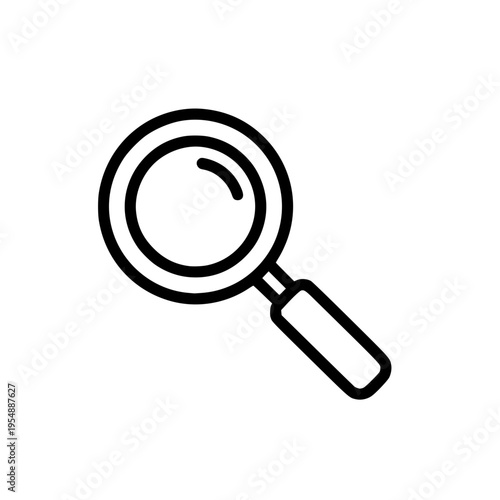 vector magnifying glass