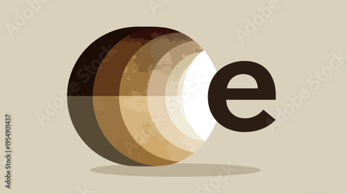 Abstract illustration of diverse human skin tones in a gradient circle, representing global diversity, equality, and inclusion.