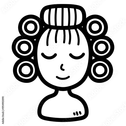 curling illustration