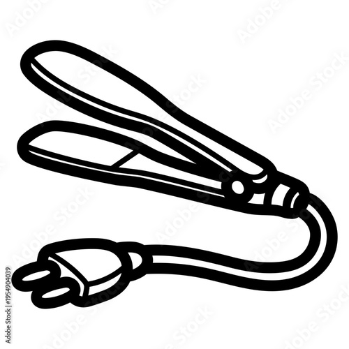 straightener illustration