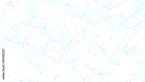 Vector Abstract networks of intricate cyan lines with complex patterns, conveying data streams and interconnected webs of connections 