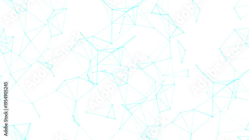Vector Subtle intricate abstract neural network pattern with many connection and technological futuristic visualization and digital matrix and computational data