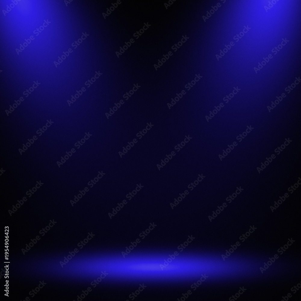 Obraz premium Deep Blue Spotlight