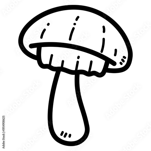 mushroom illustration