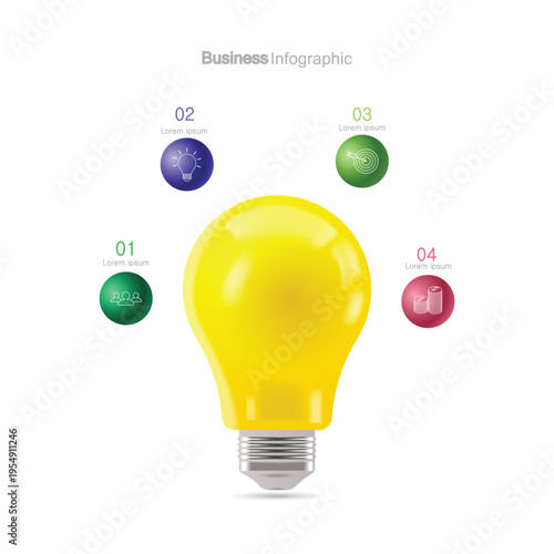 Innovative ideas and creative solutions concept