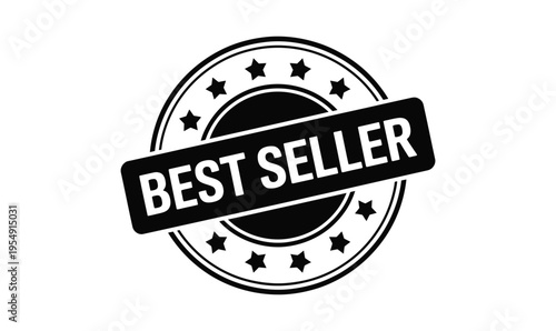 Best Seller Round Rubber Stamp Vector for Product Labeling and Commercial Marketing Use