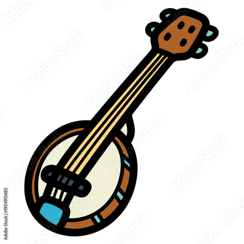 banjo illustration