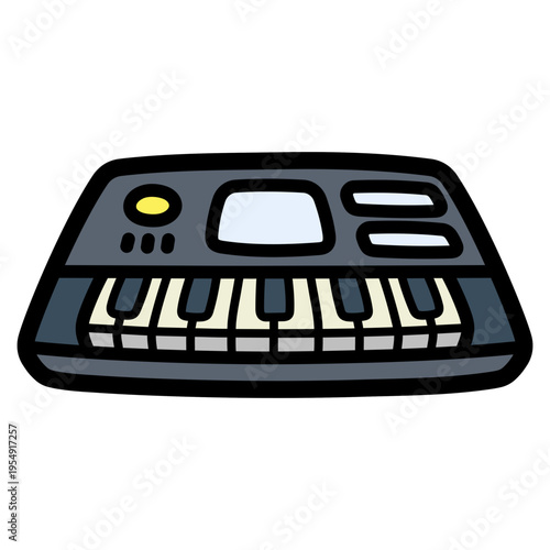keyboard illustration