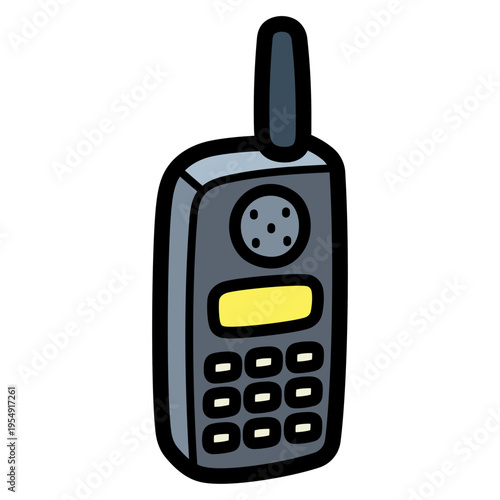 mobile phone illustration
