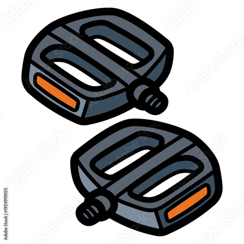 pedal illustration