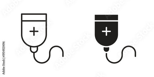 Chemotherapy icon for ui app design and web designs