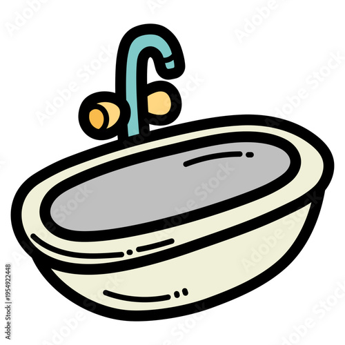 bathtub illustration