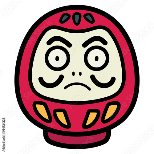 daruma illustration