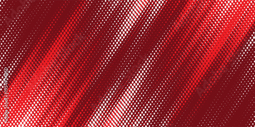 Vector sparkling dots or halftone sparkling pattern texture Pop Art Style Background. Halftone White and Red on background. EPS 10