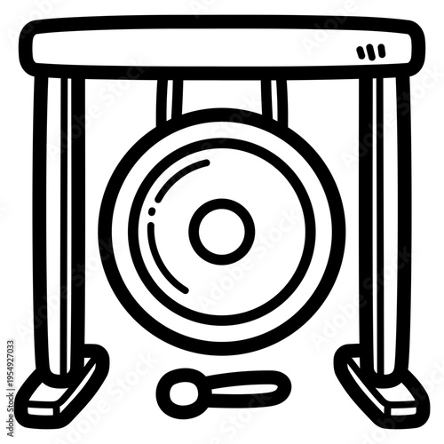 gong illustration