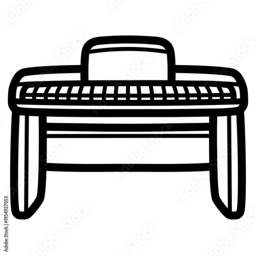 piano illustration