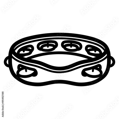 tambourine illustration