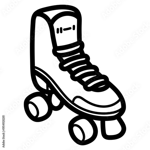 roller skate illustration