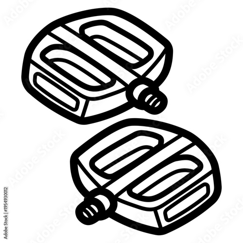 pedal illustration