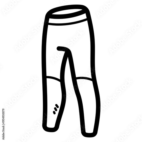 trouser illustration