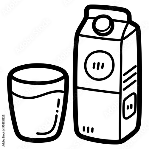 milk illustration