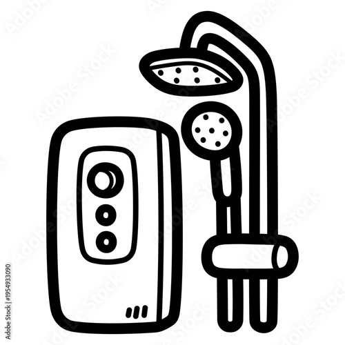 water heater illustration