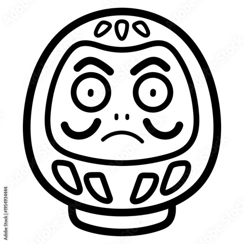 daruma illustration
