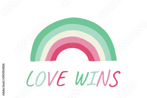 Colorful rainbow shape Abrosexual pride flag Happy pride day LGBTQIA community Pride Month Vector hand drawn doodle for posters, stickers, logo, cards