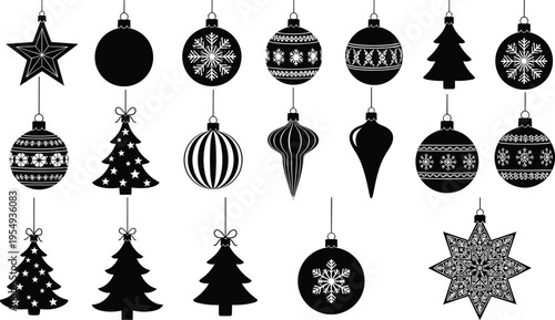 Mystical celestial elements vector set with moon phases sun faces magic hands and stars for esoteric astrology wiccan spiritual and alchemy design projects.