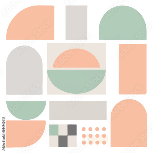 set of different meat products