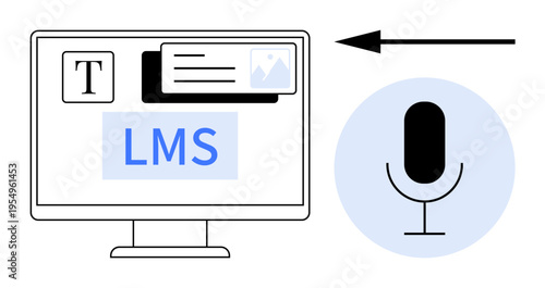 Learning Management System. LMS with text, image, and voice tools for interactive virtual education. LMS optimizes e-learning by combining multimedia and audio features. For edtech, teaching