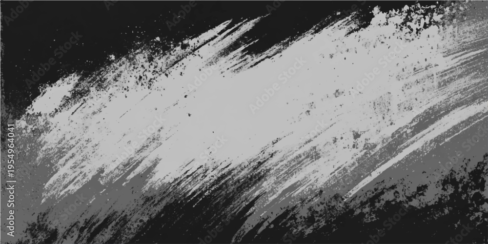 Obraz premium Abstract graphic design with expressive brushstrokes creating a striking and artistic visual impact. The image is a play of light, texture and shape, capturing attention.