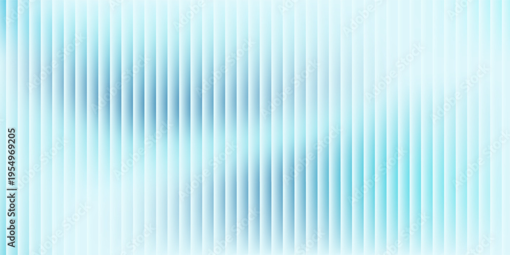 Fototapeta premium Modern frosted glass texture with vertical lines and blue gradient blur perfect for modern design or modern