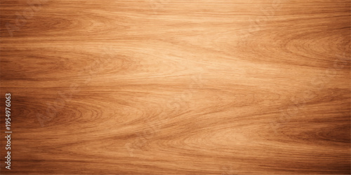 A natural brown wooden texture background featuring a dark oak grain pattern on a polished hardwood plank surface for timber floor or wall design