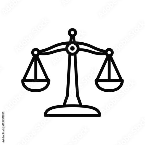 Justice Scales Legal Symbol Commercial Licensing