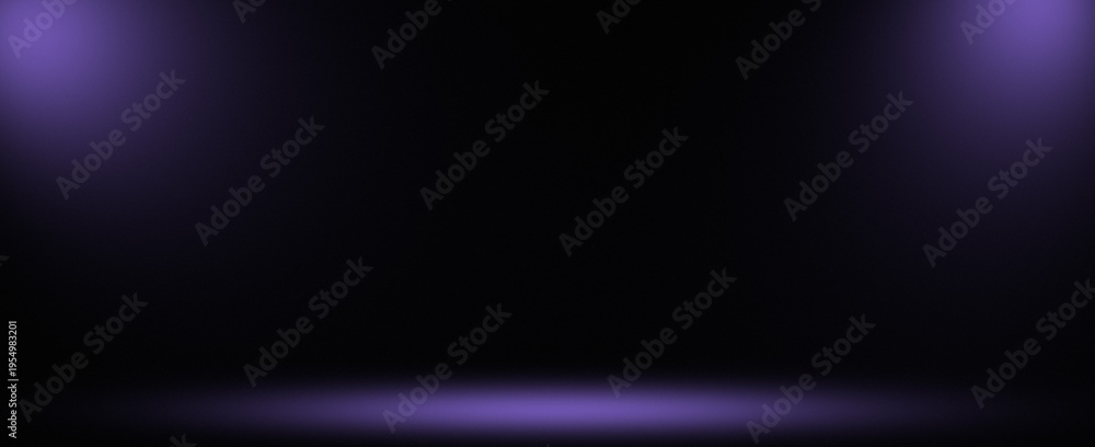 Obraz premium Violet Banner Spotlight