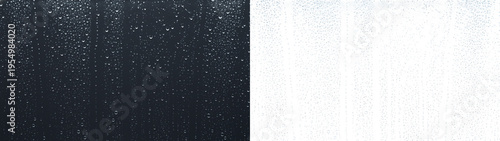 Water drops rainy window overlay vivid mist texture PNG transparent background high resolution